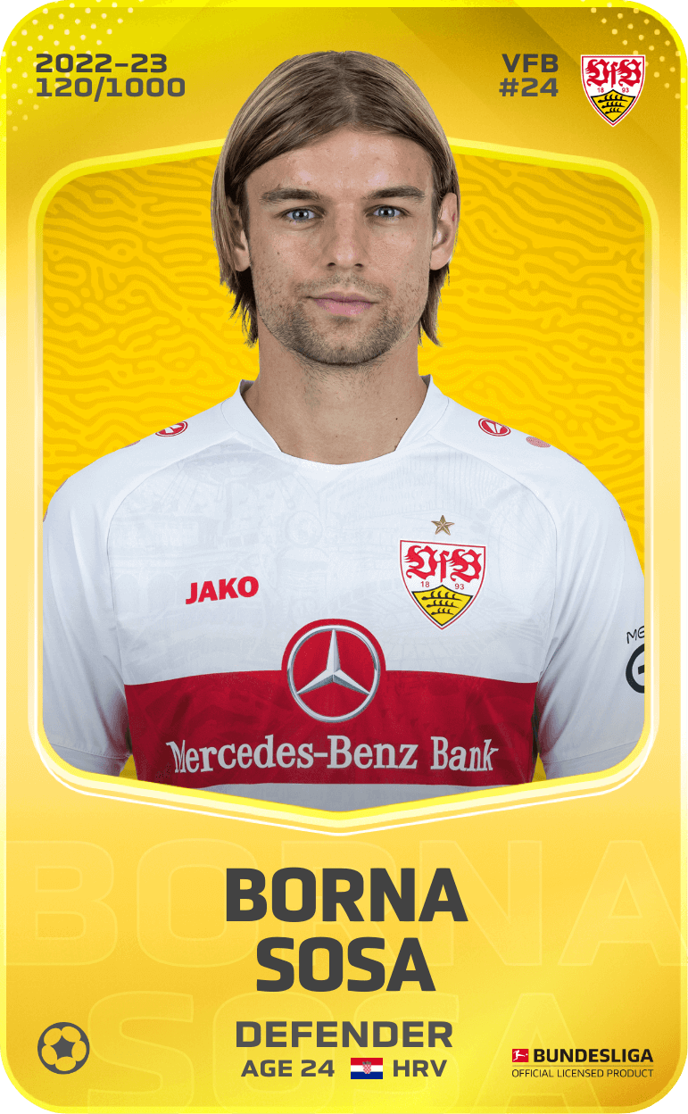 Borna Sosa 2022-23 • Limited 120/1000