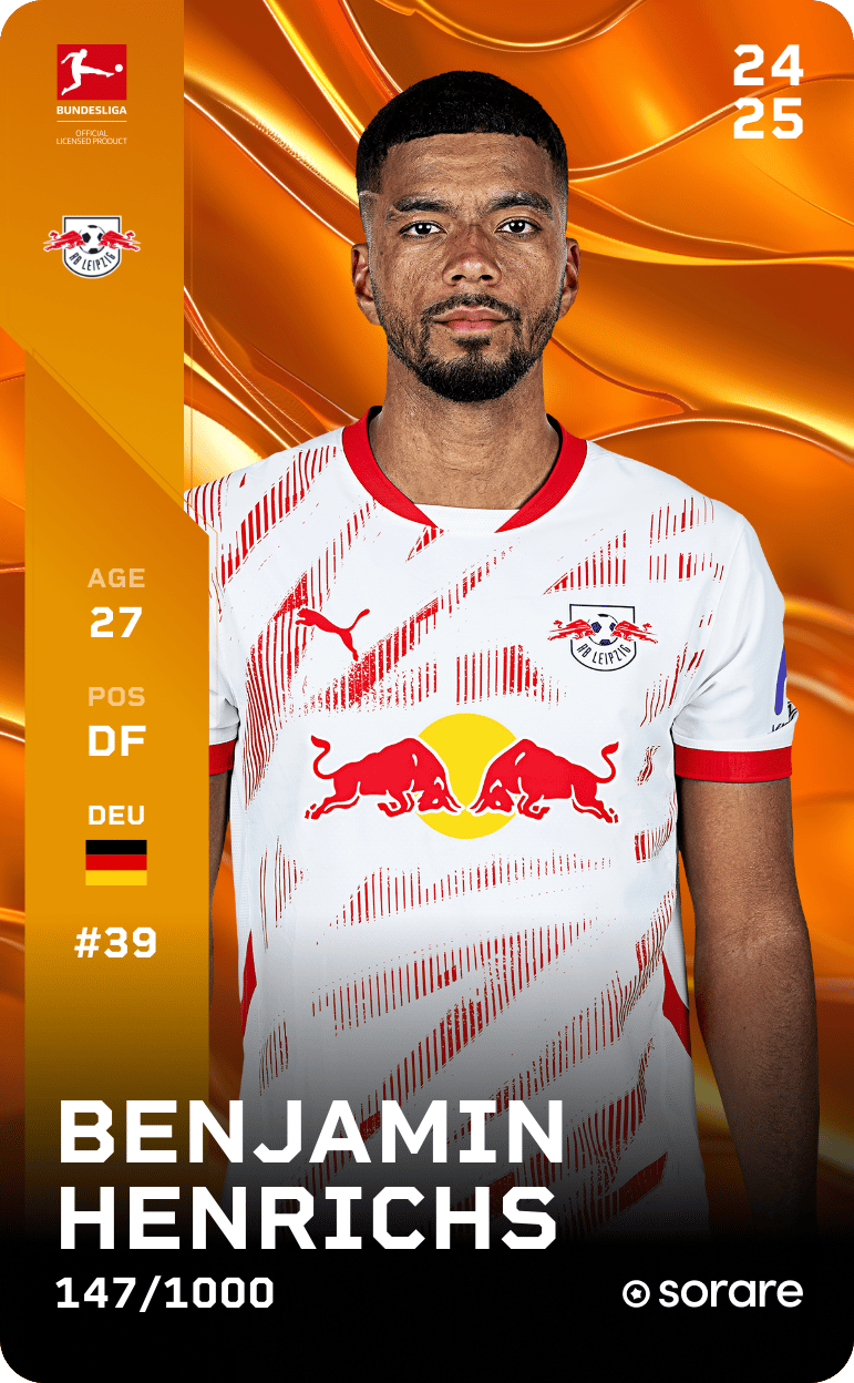 Benjamin Henrichs 2024-25 • Limited 147/1000
