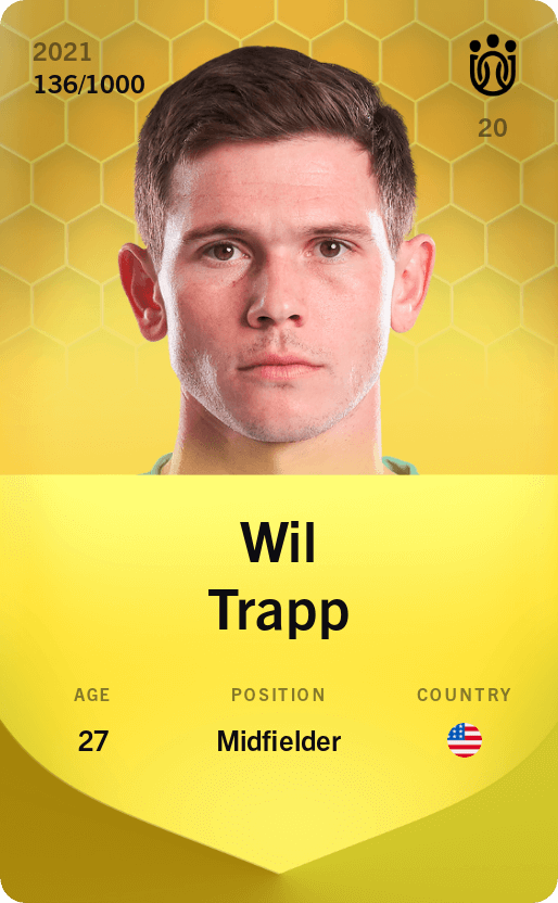 Wil Trapp 2021-22 • Limited 136/1000