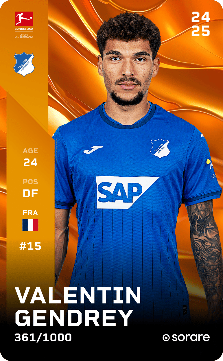 Valentin Gendrey 2024-25 • Limited 361/1000