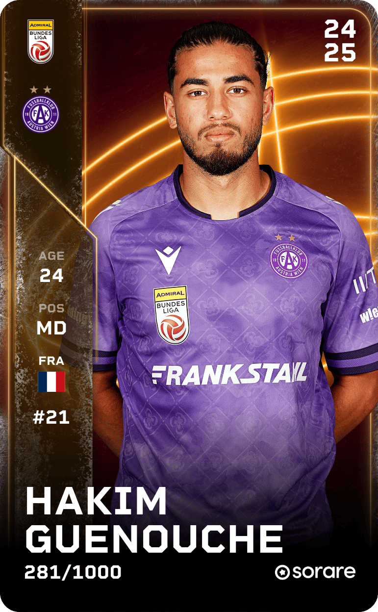 Hakim Guenouche 2024-25 • Limited 281/1000