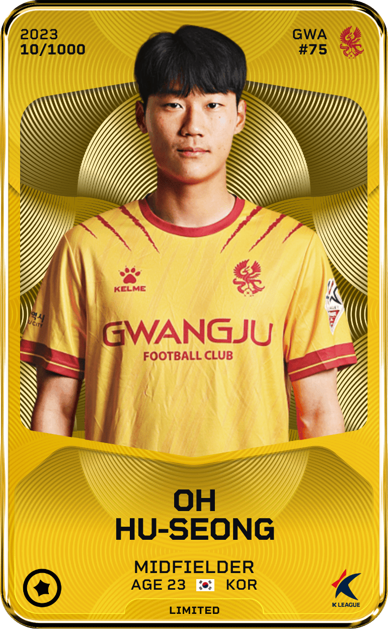 Oh Hu-Seong 2023-24 • Limited 10/1000