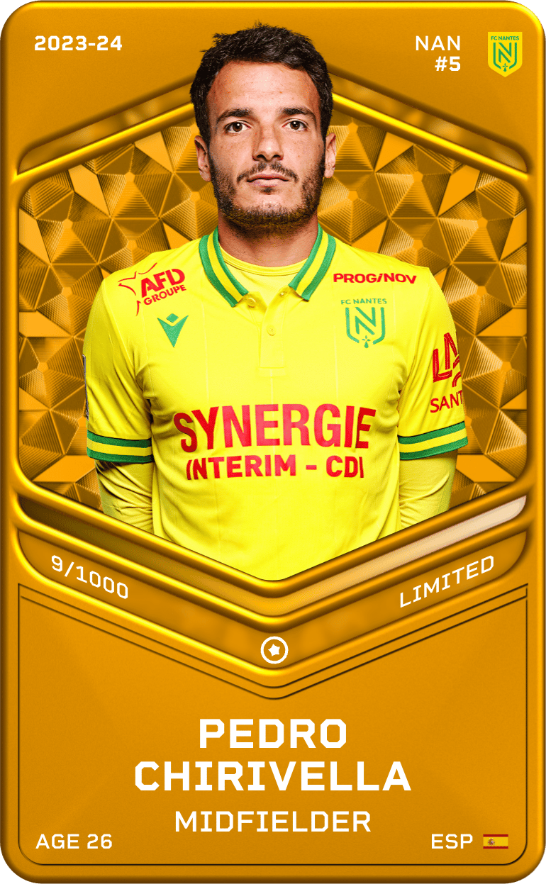 Pedro Chirivella 2023-24 • Limited 9/1000