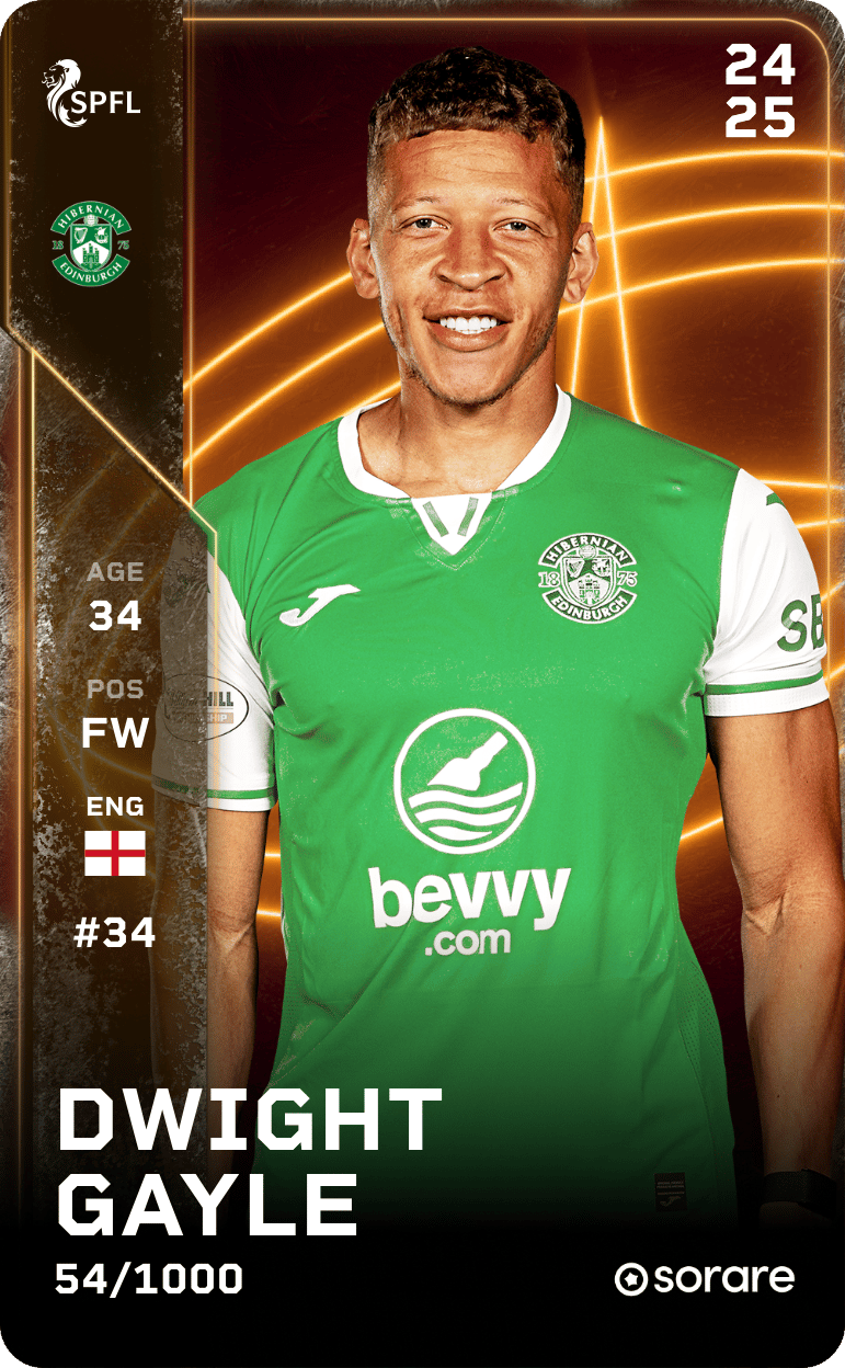 Dwight Gayle 2024-25 • Limited 54/1000