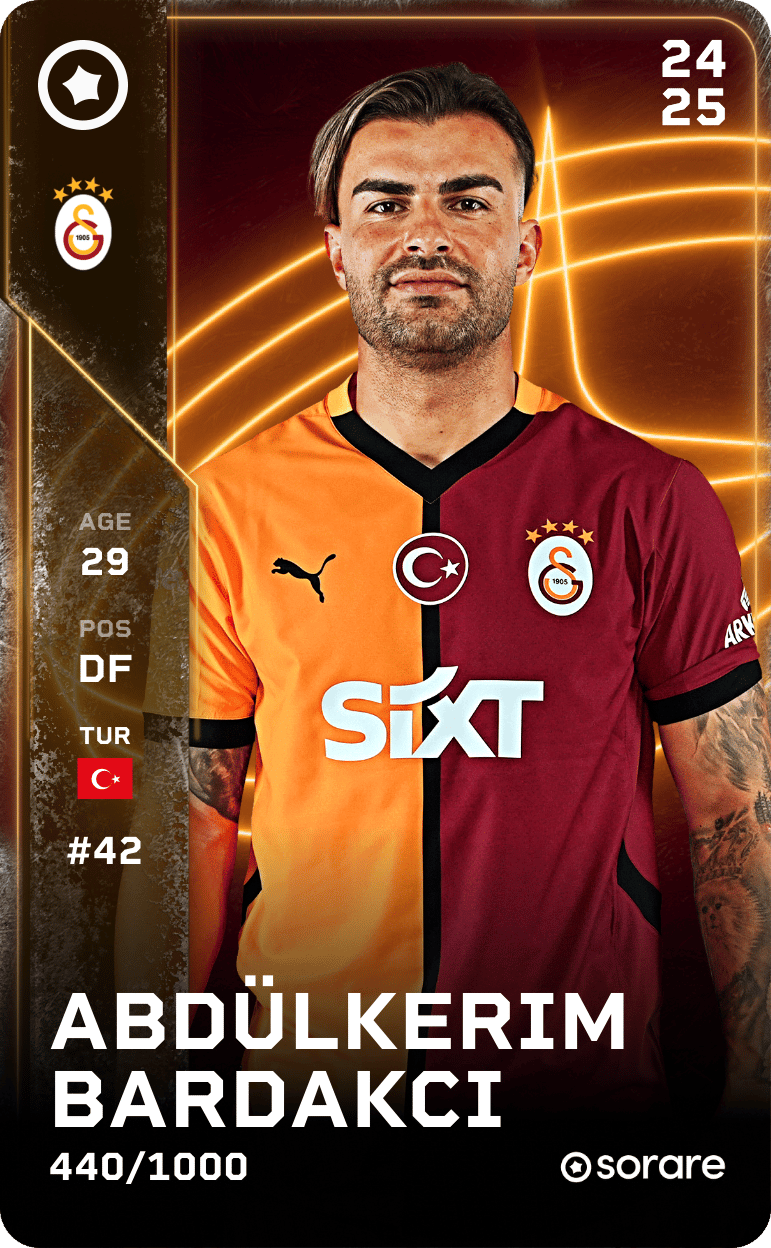 Abdülkerim Bardakcı 2024-25 • Limited 440/1000