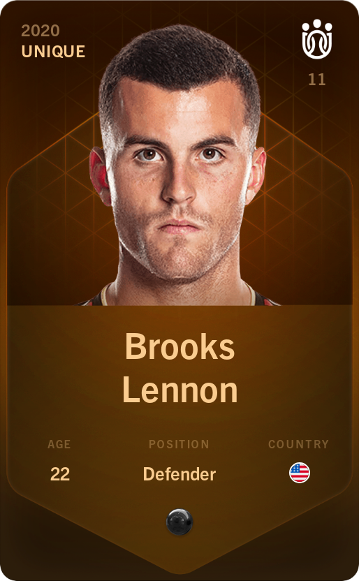 Sorare - Sorare Official - Brooks Lennon 2020-21 • Unique - NFT # 23096676019490816801989260171914250488808533799979065963104478594620002757483