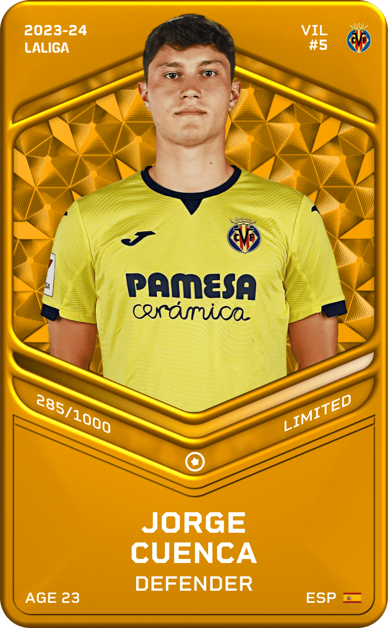 Jorge Cuenca 2023-24 • Limited 285/1000