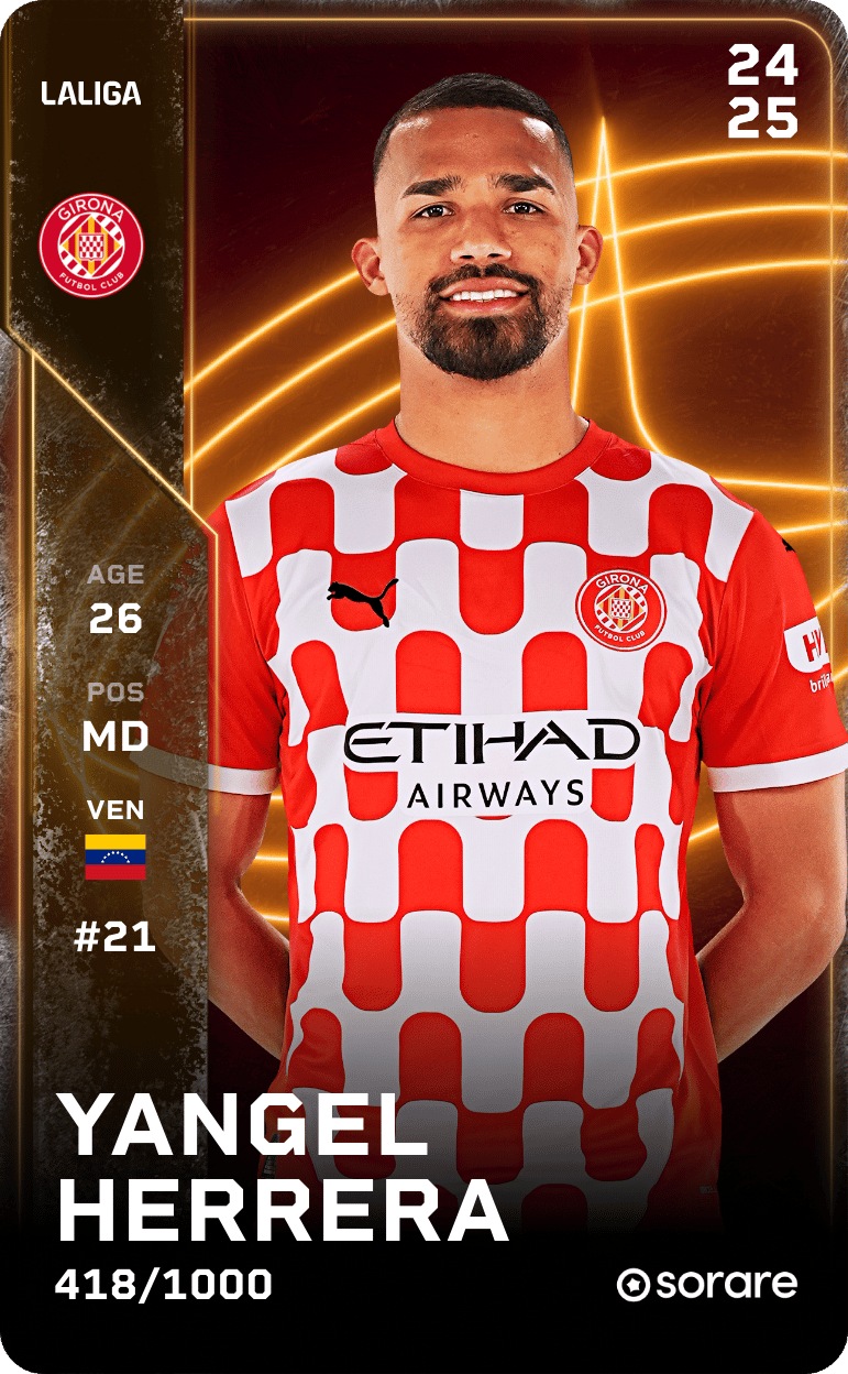 Yangel Herrera 2024-25 • Limited 418/1000