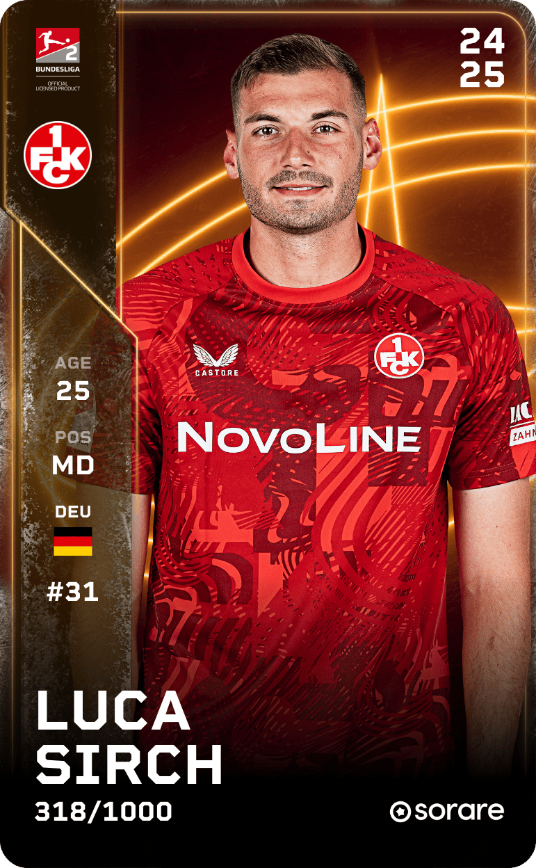 Luca Sirch 2024-25 • Limited 318/1000
