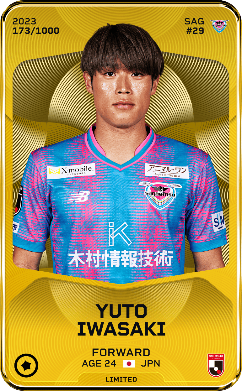 Yuto Iwasaki 2023-24 • Limited 173/1000