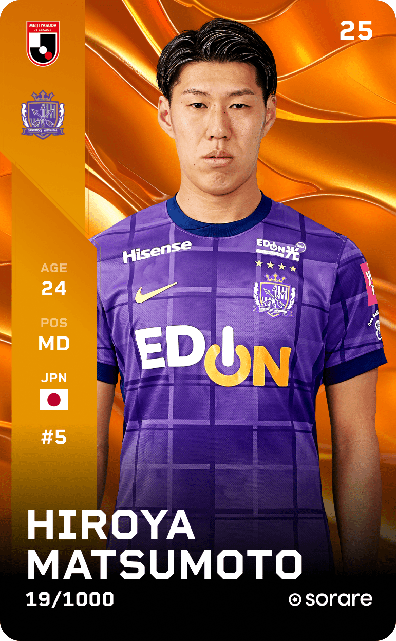 Hiroya Matsumoto 2025-26 • Limited 19/1000