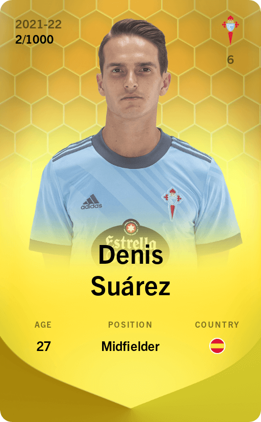 Denis Suárez 2021-22 • Limited 2/1000