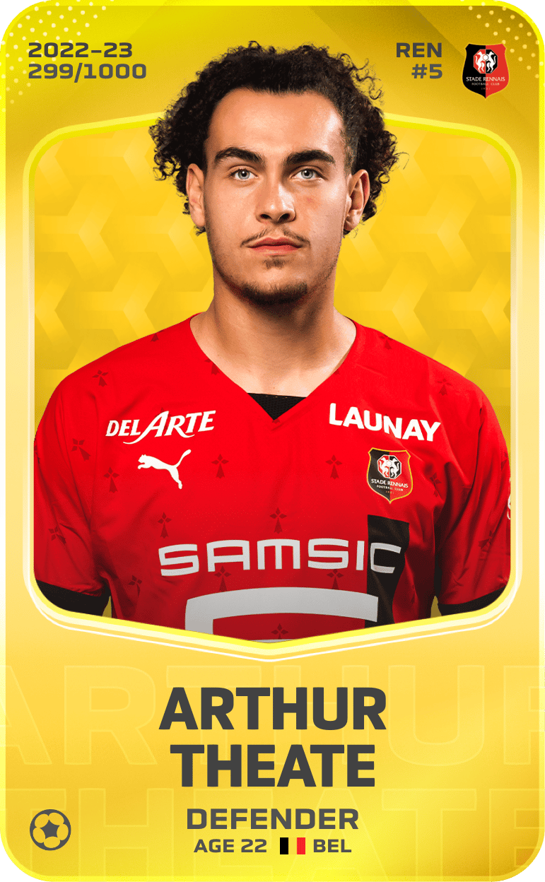 Arthur Theate 2022-23 • Limited 299/1000