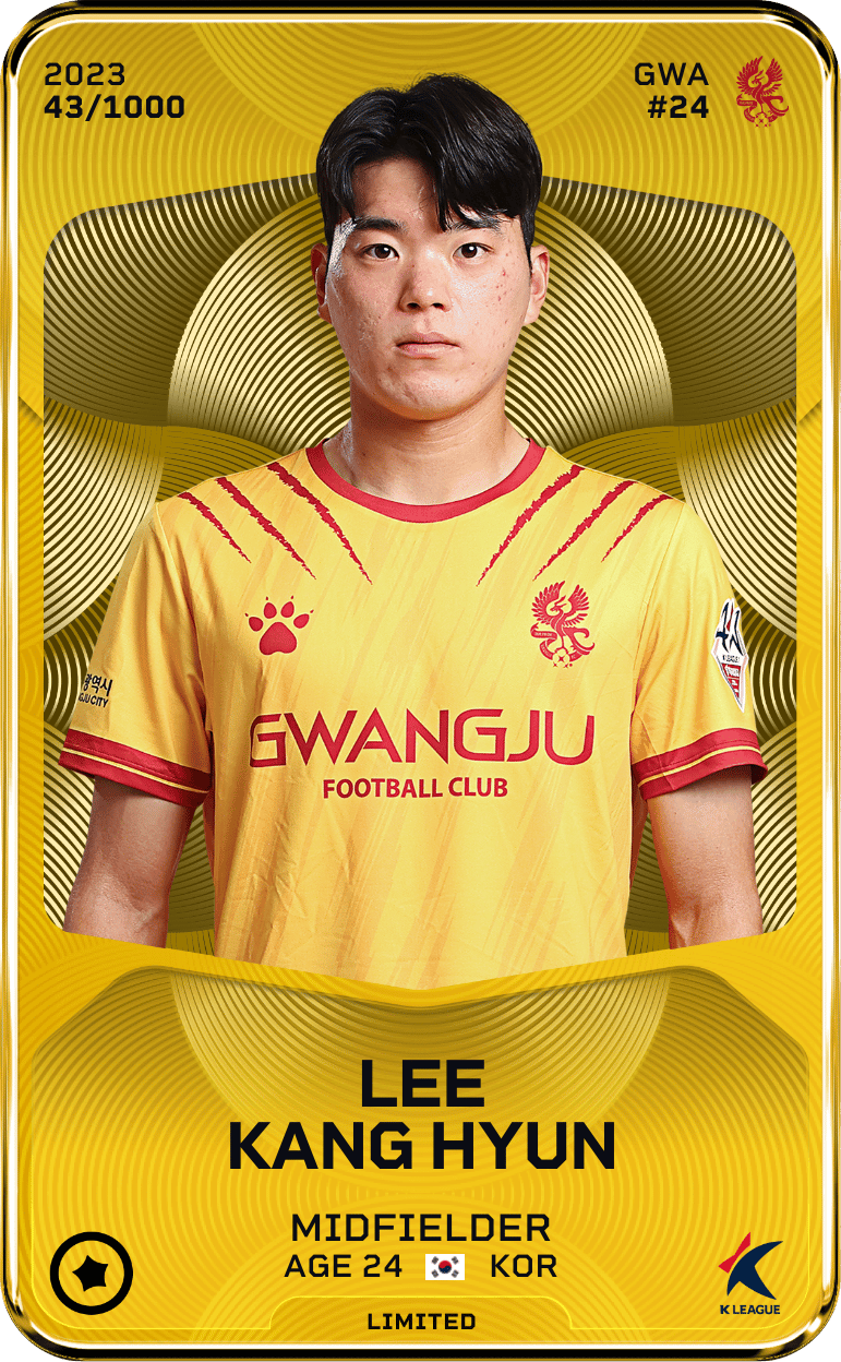 Lee Kang Hyun 2023-24 • Limited 43/1000