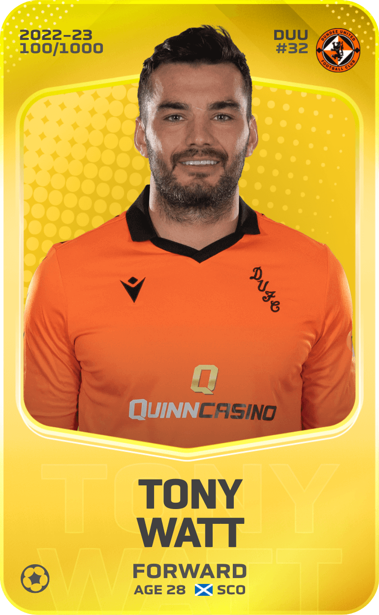 Tony Watt 2022-23 • Limited 100/1000