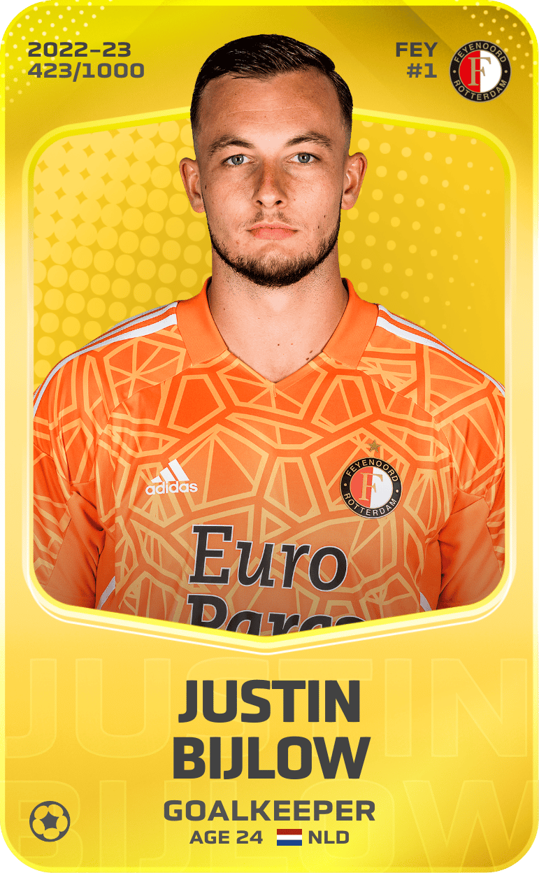 Justin Bijlow 2022-23 • Limited 423/1000