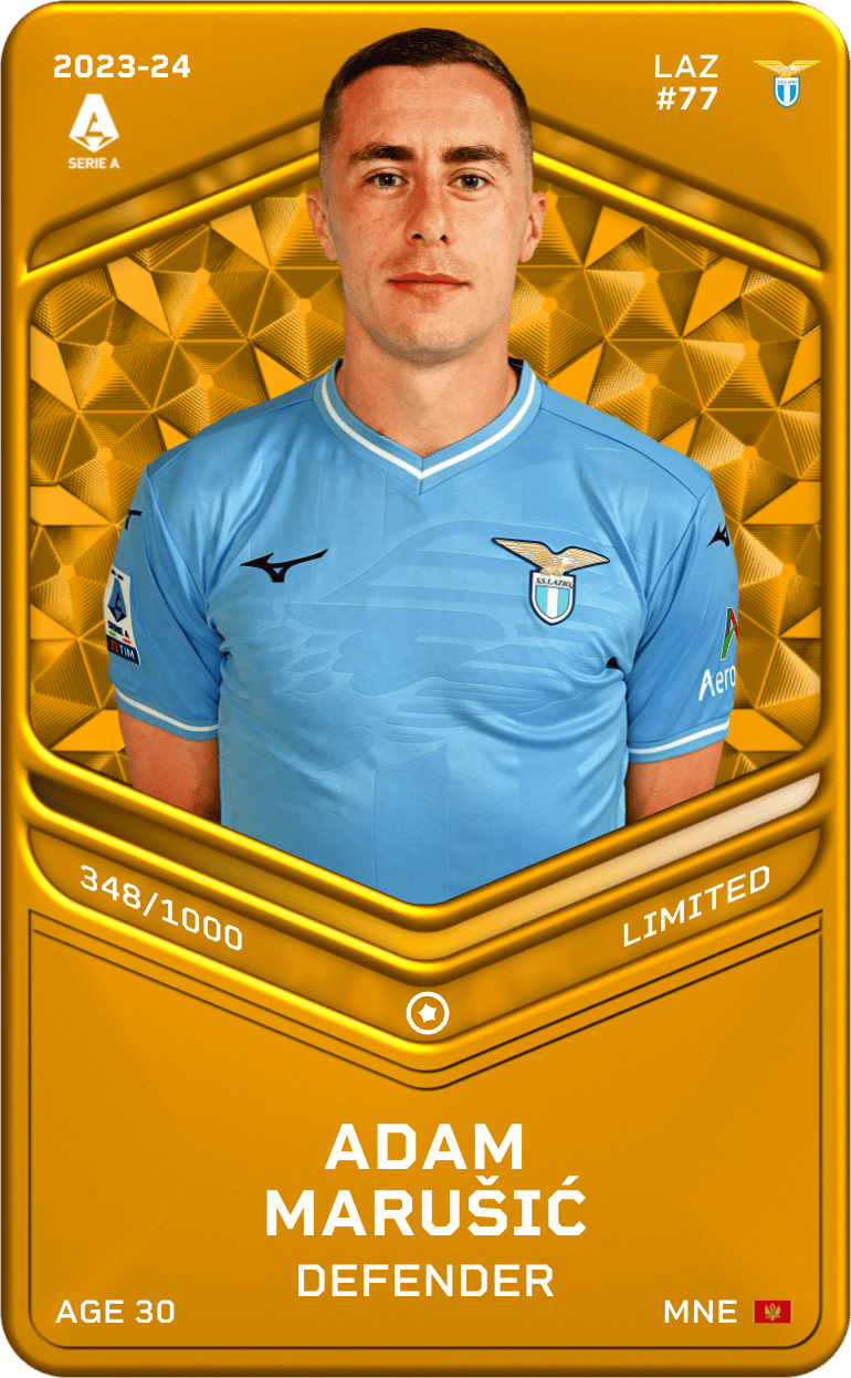 Adam Marušić 2023-24 • Limited 348/1000