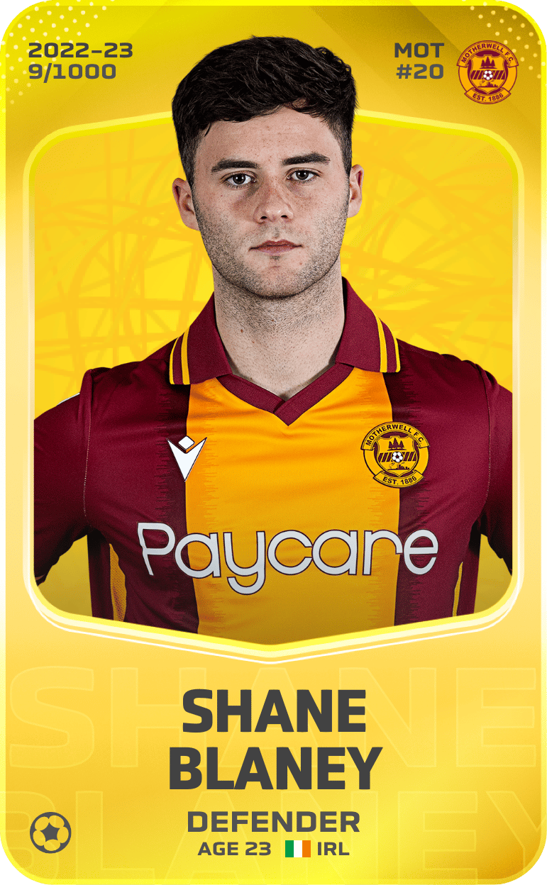 Shane Blaney 2022-23 • Limited 9/1000