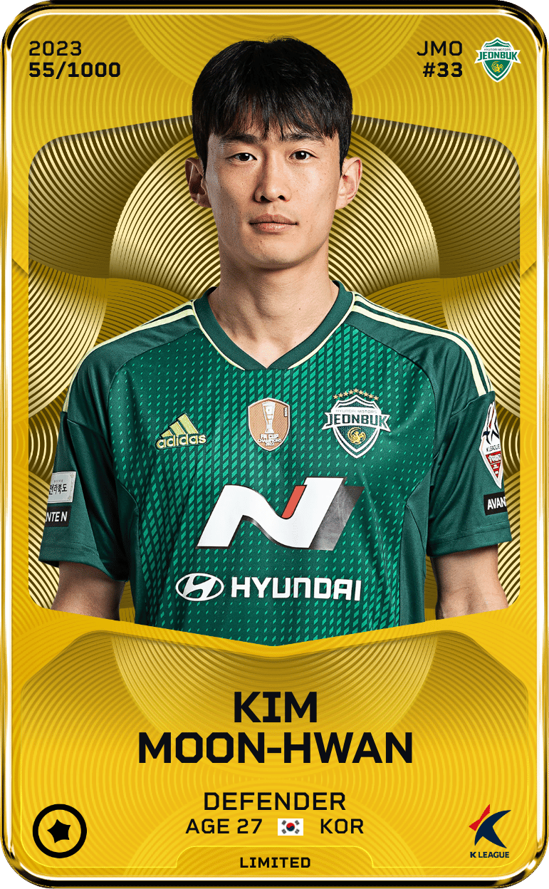 Kim Moon-Hwan 2023-24 • Limited 55/1000