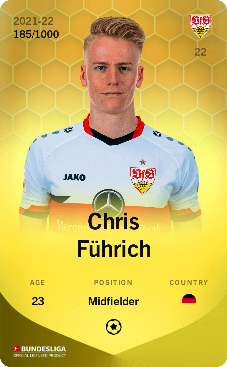 Chris Führich 2021-22 • Limited 185/1000