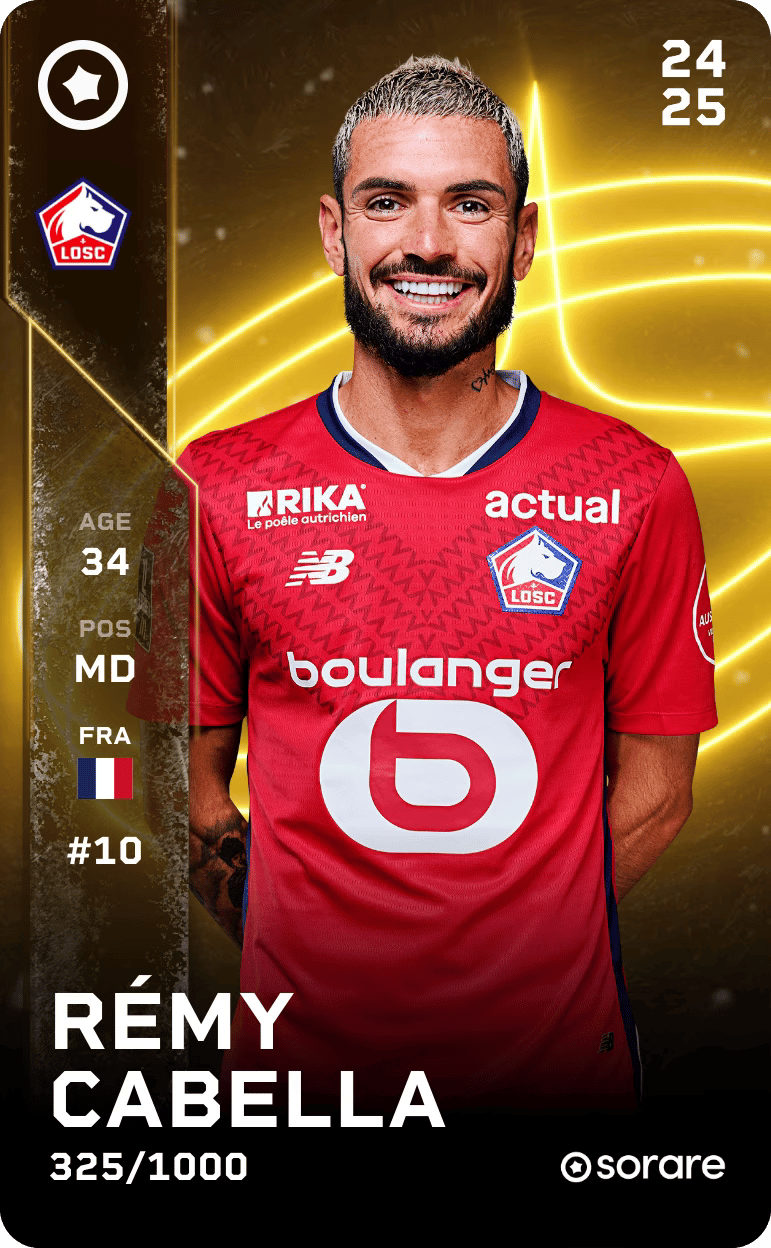 Rémy Cabella 2024-25 • Limited 325/1000