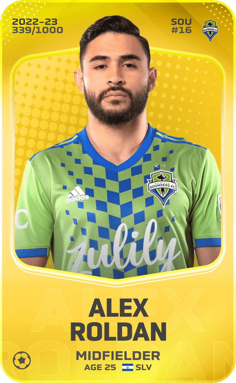 Alex Roldan 2022-23 • Limited 339/1000