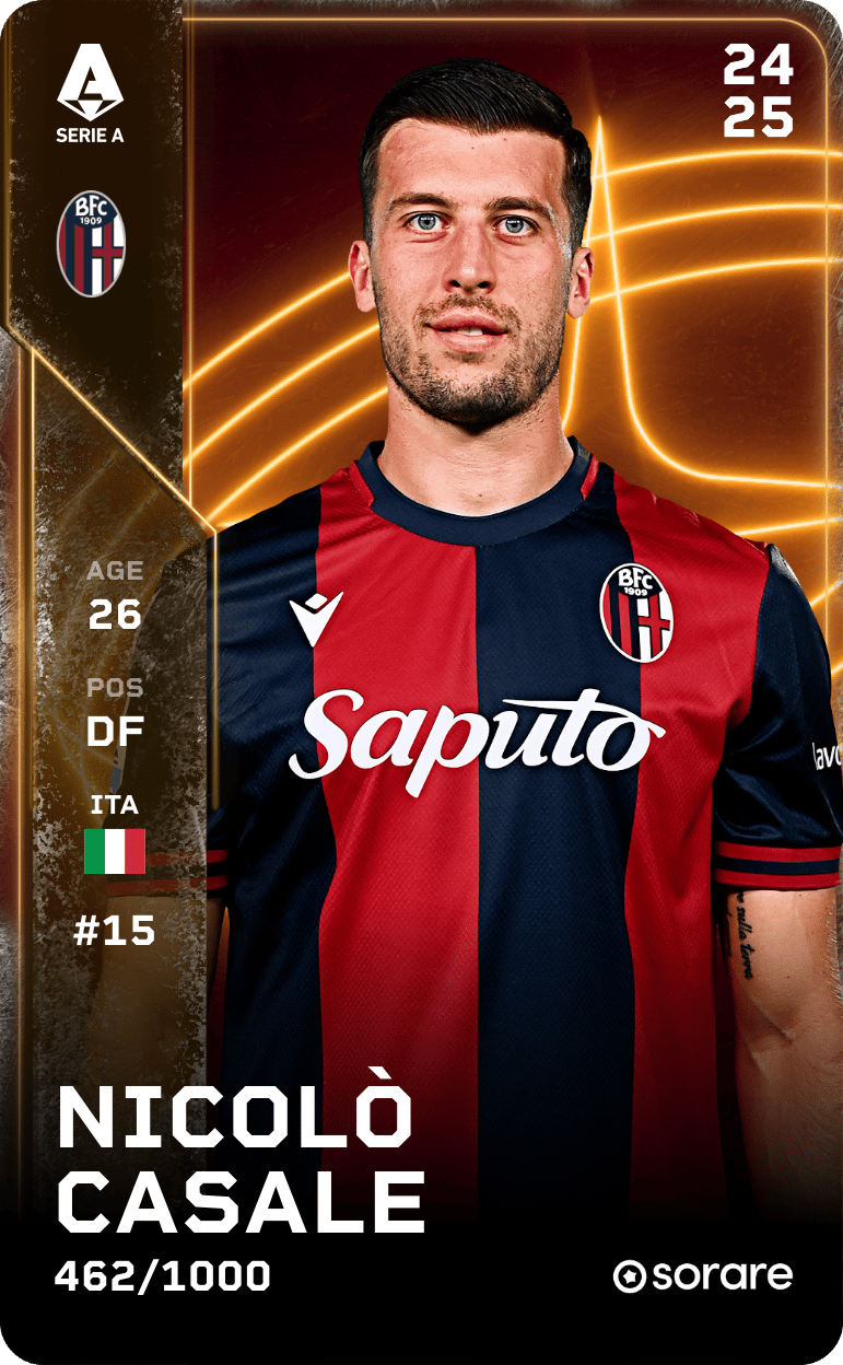 Nicolò Casale 2024-25 • Limited 462/1000
