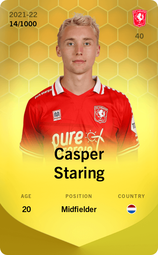 Casper Staring 2021-22 • Limited 14/1000