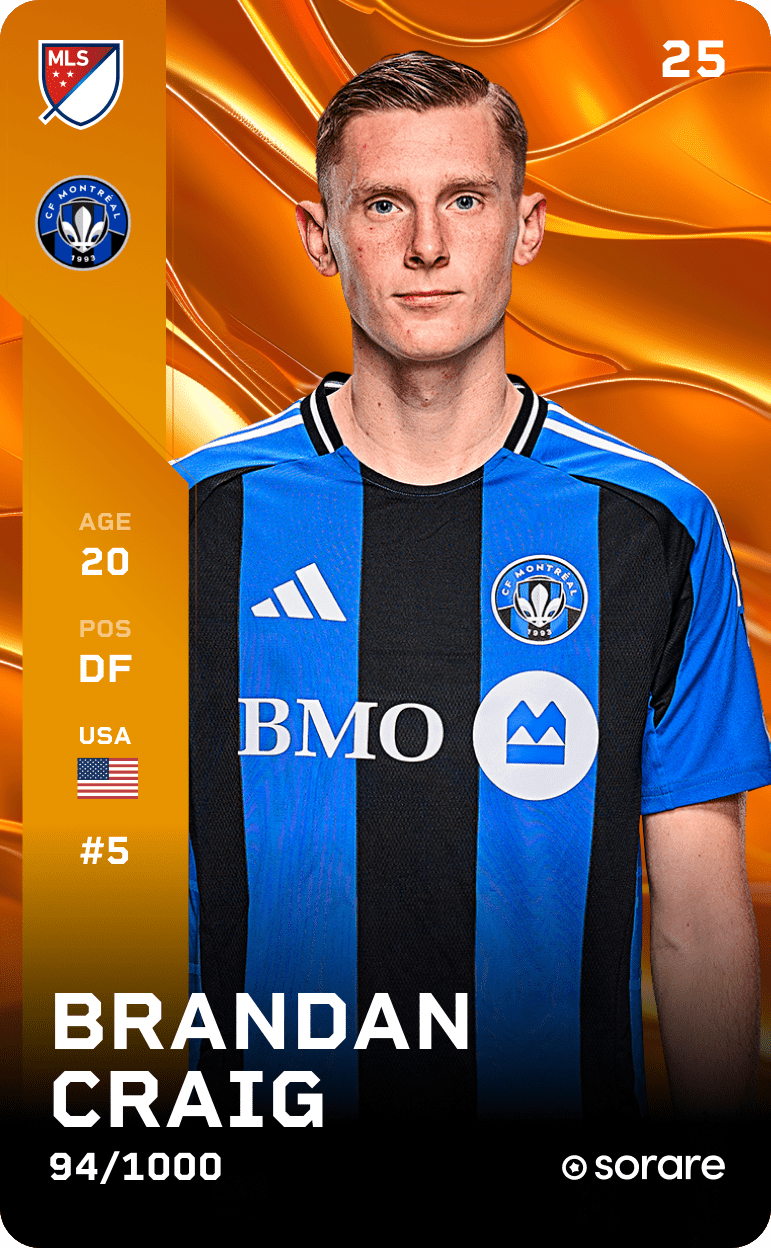 Brandan Craig 2025-26 • Limited 94/1000