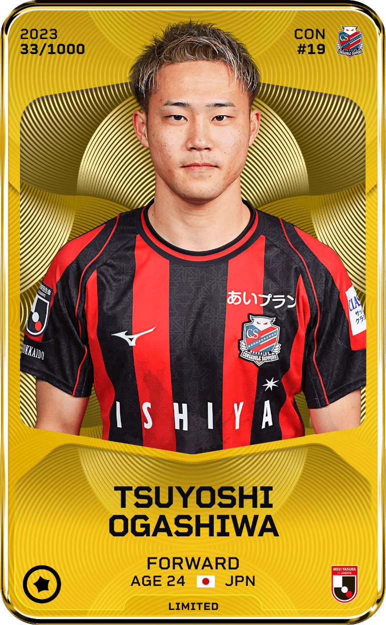 Tsuyoshi Ogashiwa 2023-24 • Limited 33/1000