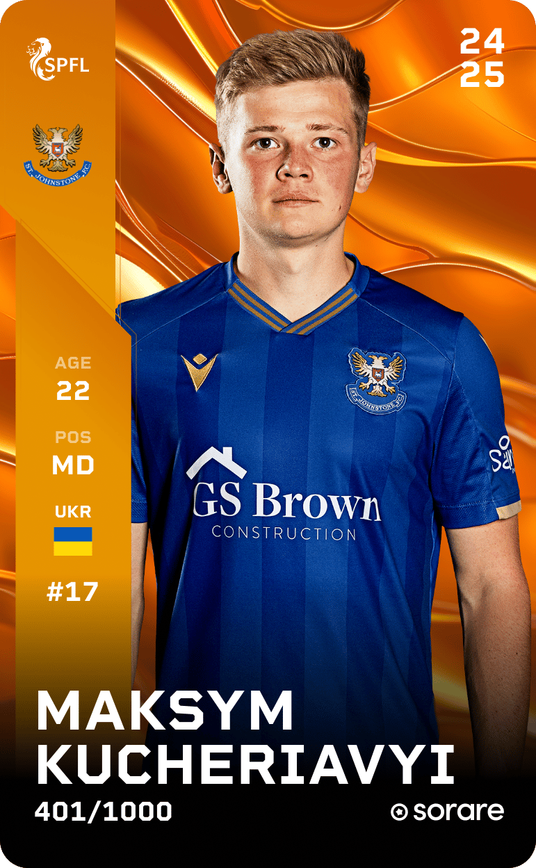 Maksym Kucheriavyi 2024-25 • Limited 401/1000
