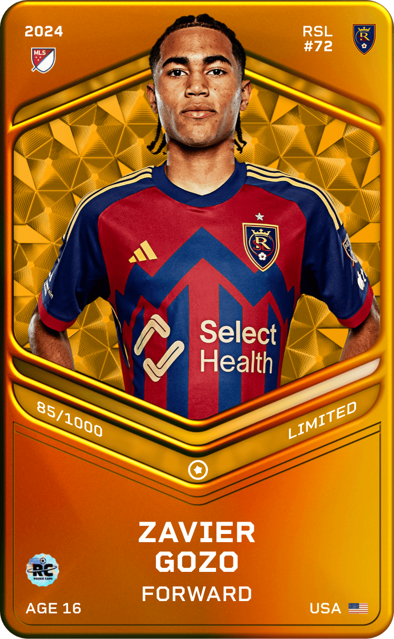 Zavier Gozo 2024-25 • Limited 85/1000