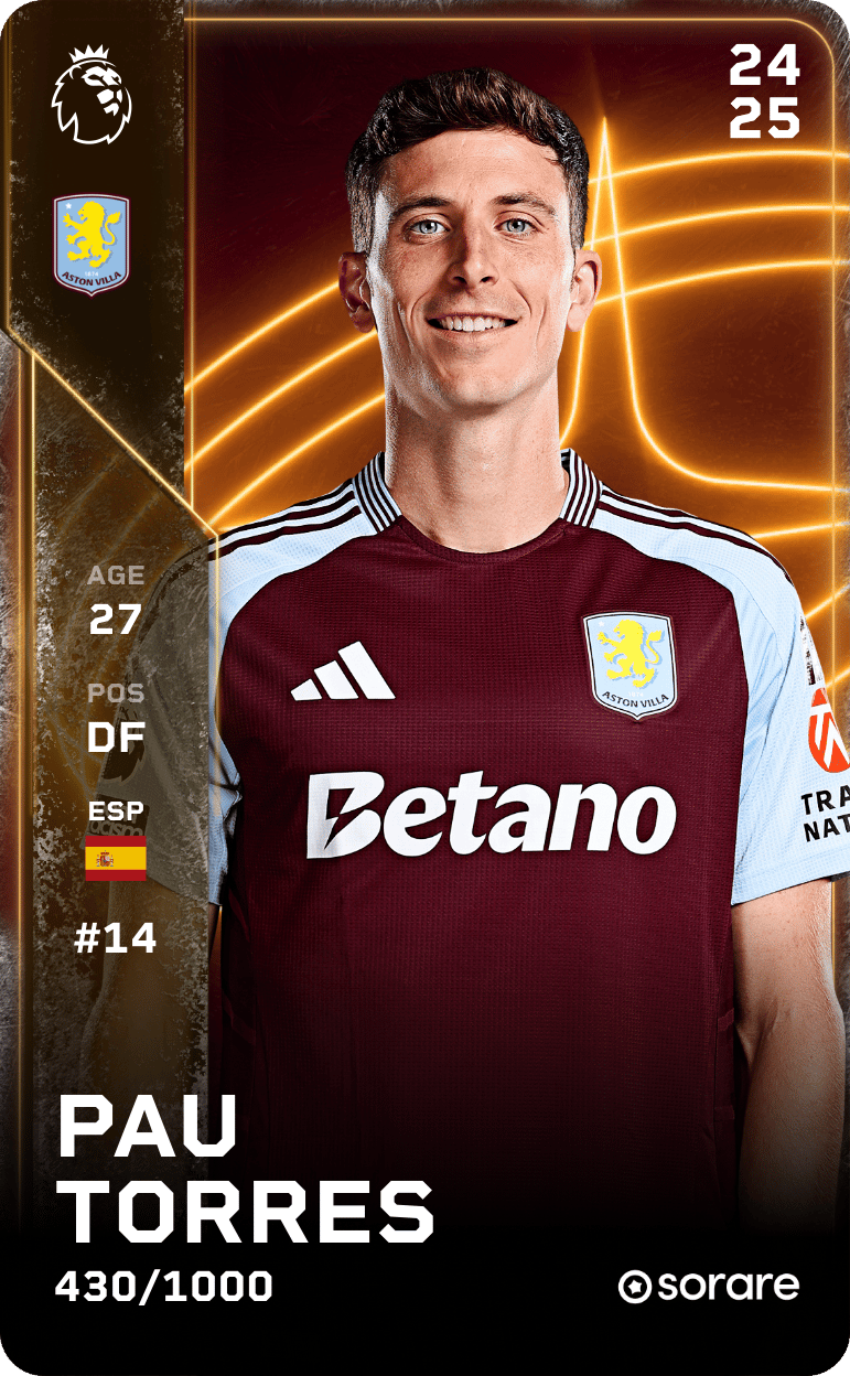 Pau Torres 2024-25 • Limited 430/1000