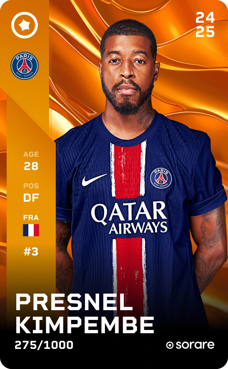 Presnel Kimpembe 2024-25 • Limited 275/1000