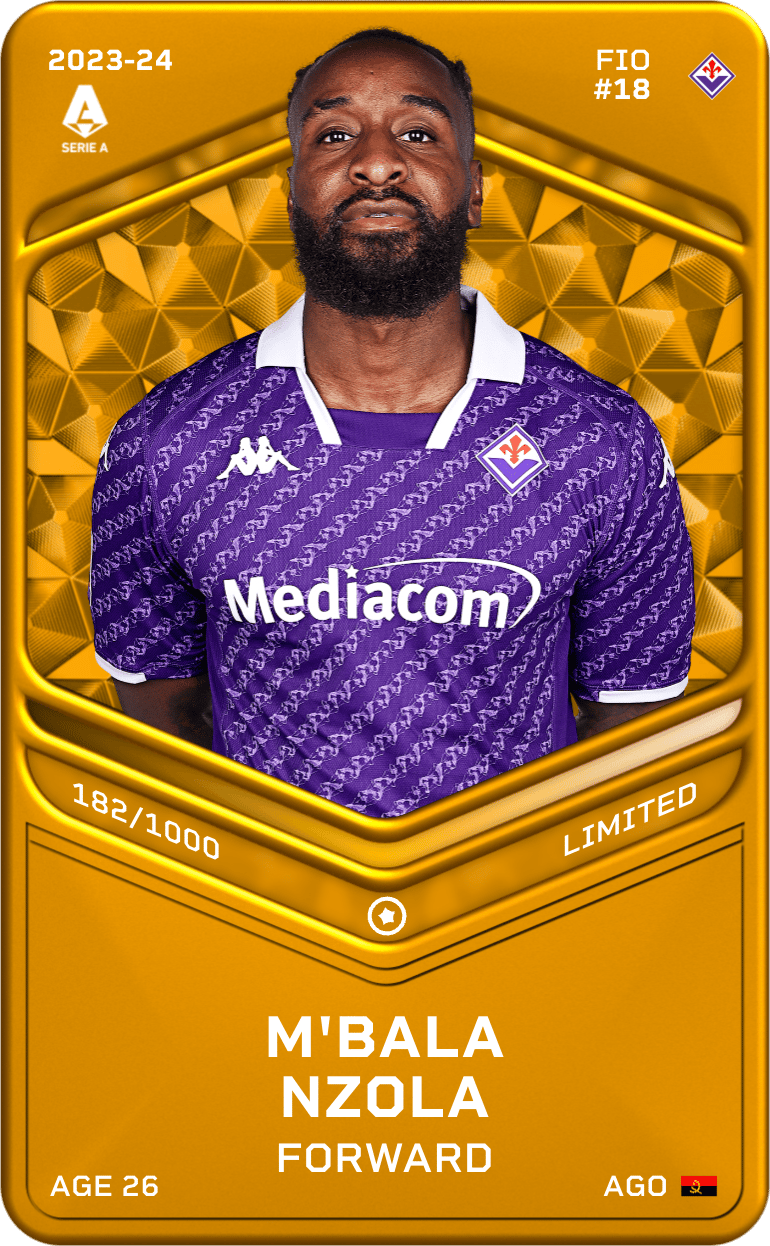 M'Bala Nzola 2023-24 • Limited 182/1000