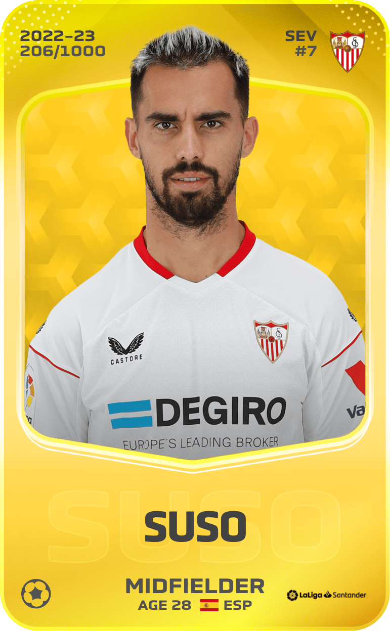Suso 2022-23 • Limited 206/1000