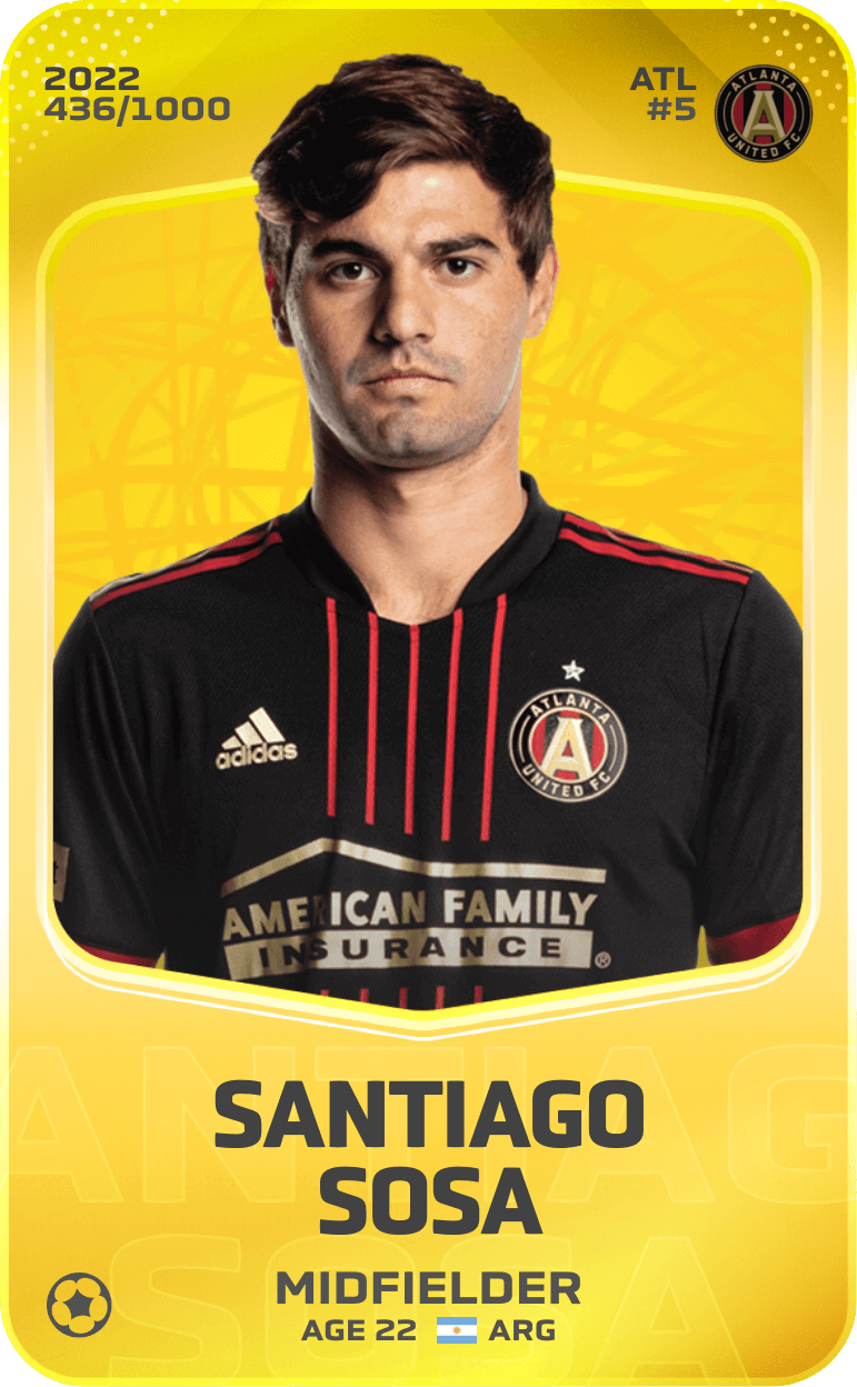 Santiago Sosa 2022-23 • Limited 436/1000