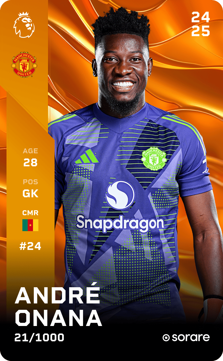 André Onana 2024-25 • Limited 21/1000