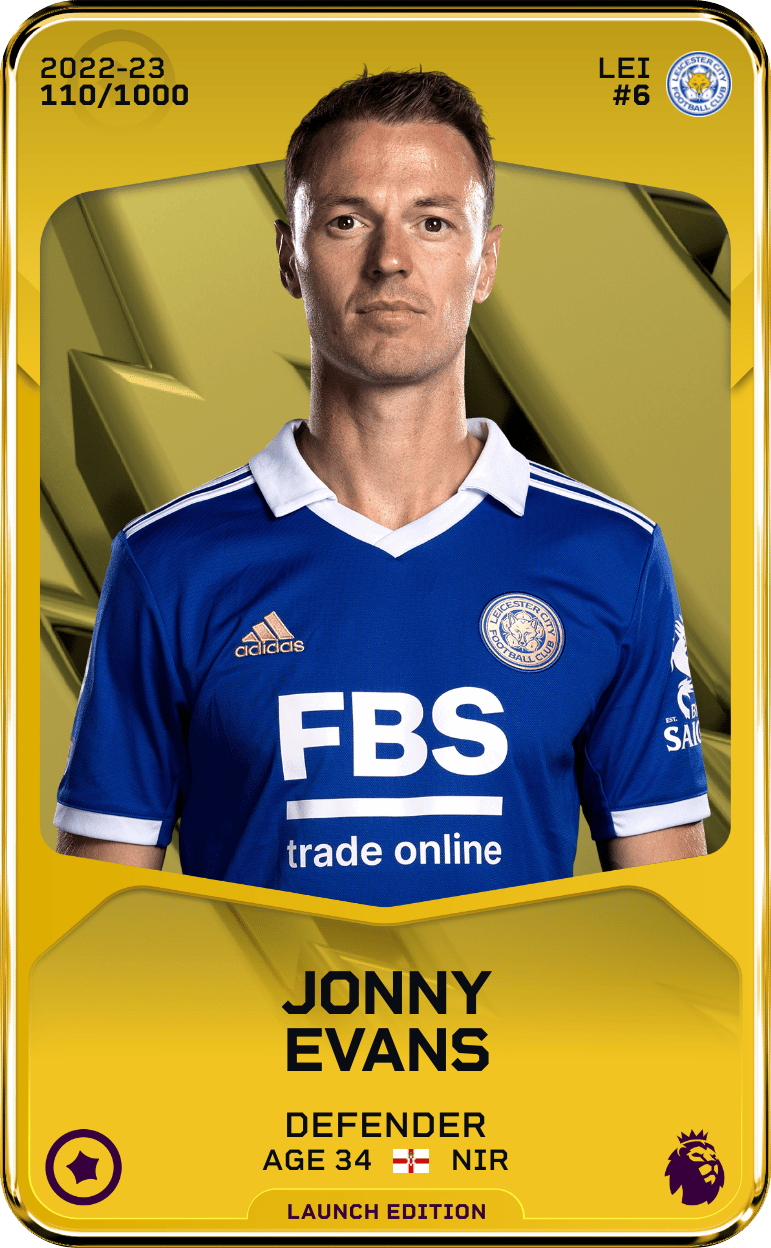 Jonny Evans  2022-23 • Limited 110/1000