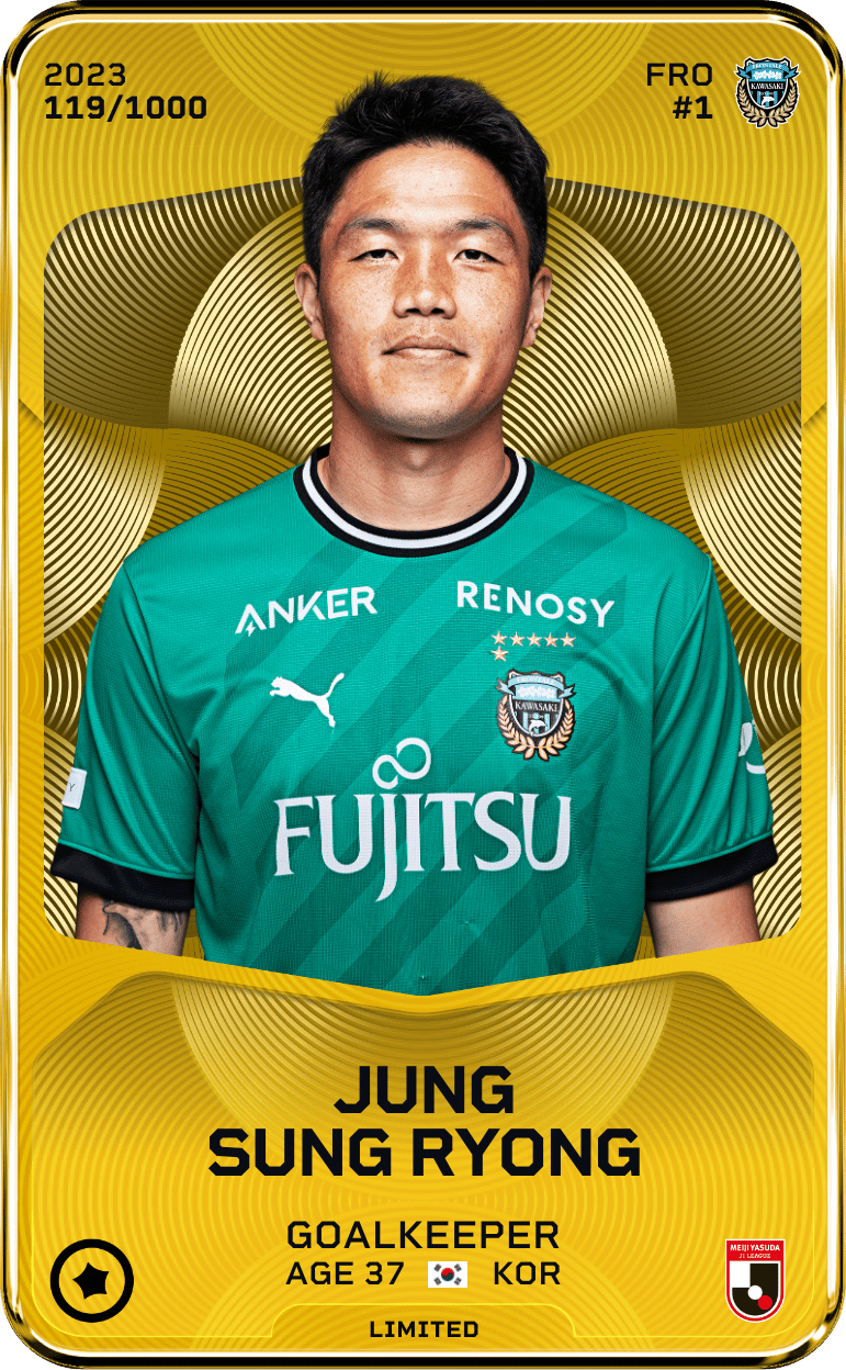 JUNG SUNG RYONG 2023-24 • Limited 119/1000