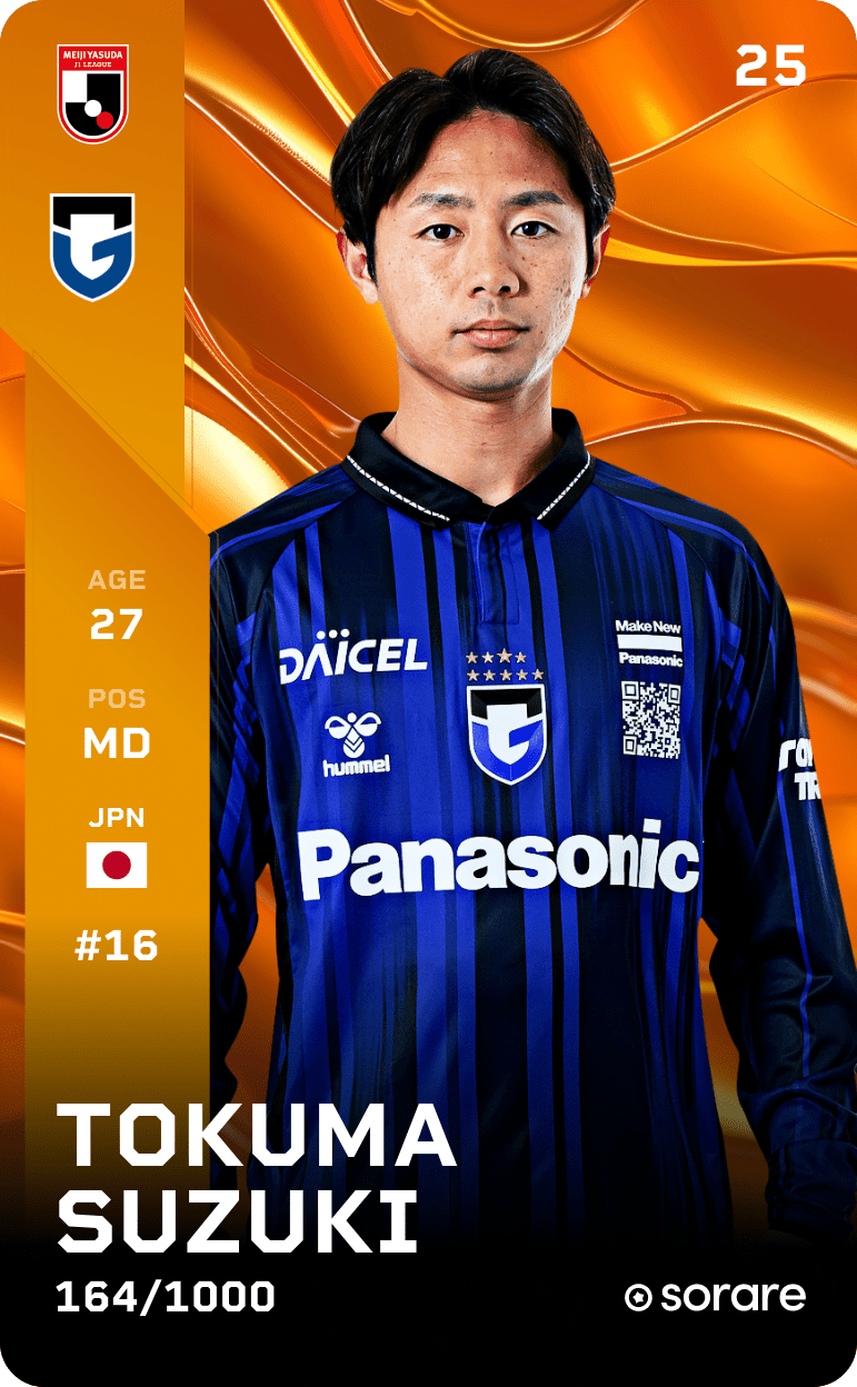 Tokuma Suzuki 2025-26 • Limited 164/1000