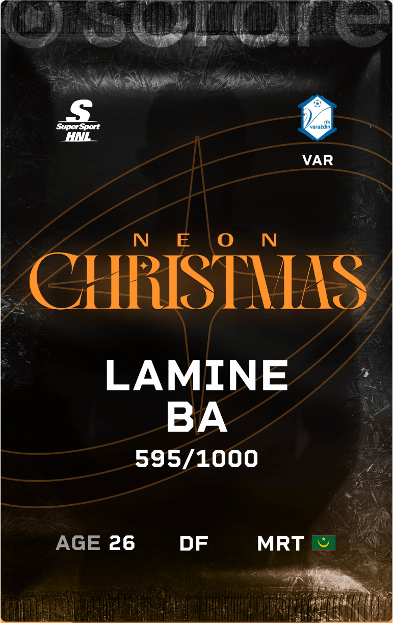 Lamine Ba 2024-25 • Limited 595/1000