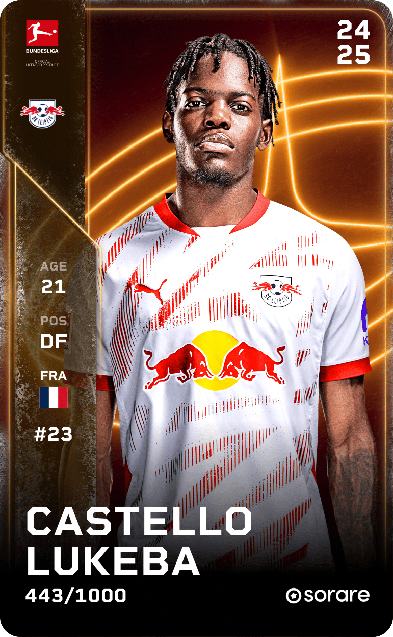 Castello Lukeba 2024-25 • Limited 443/1000