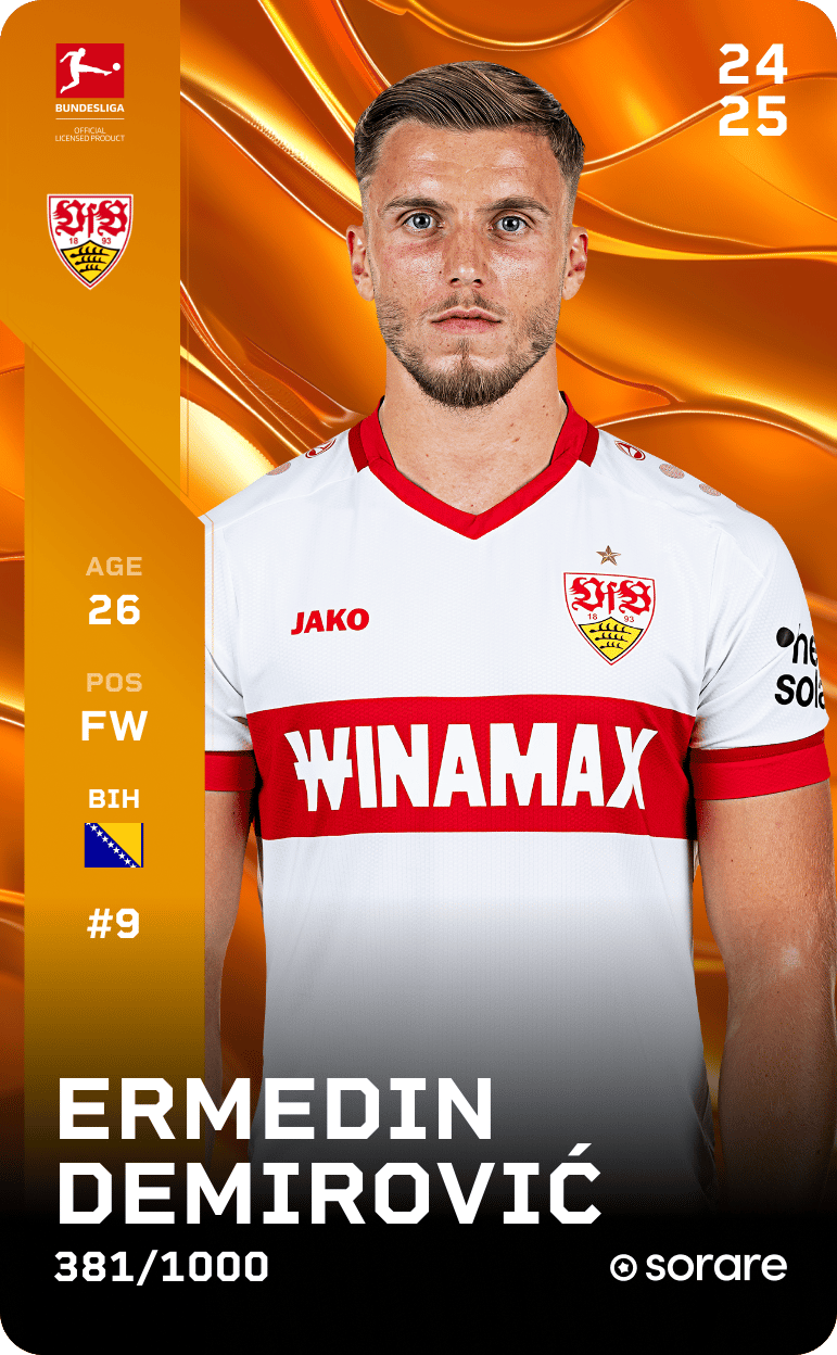 Ermedin Demirović 2024-25 • Limited 381/1000