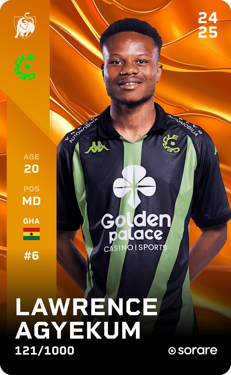 Lawrence Agyekum 2024-25 • Limited 121/1000
