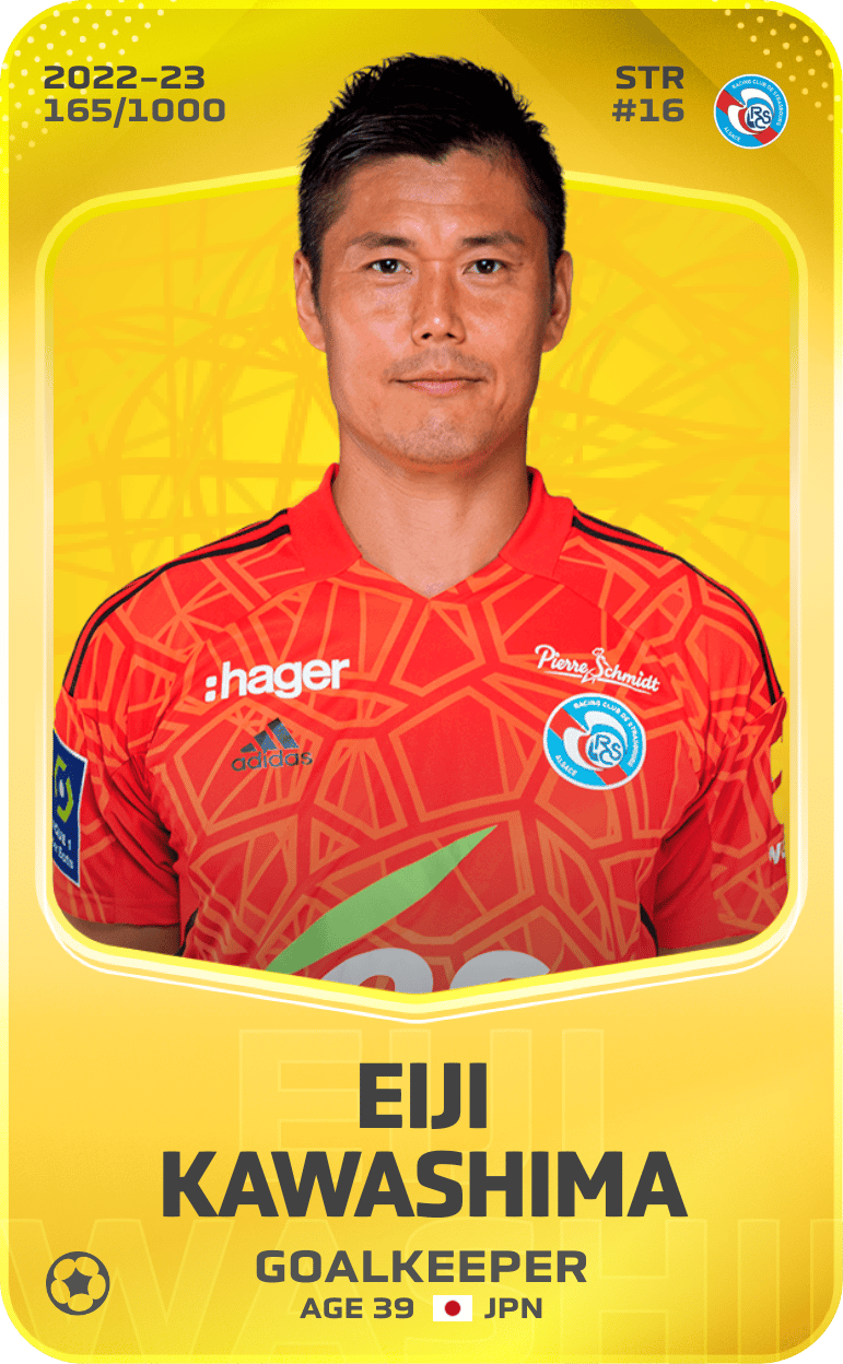 Eiji Kawashima 2022-23 • Limited 165/1000