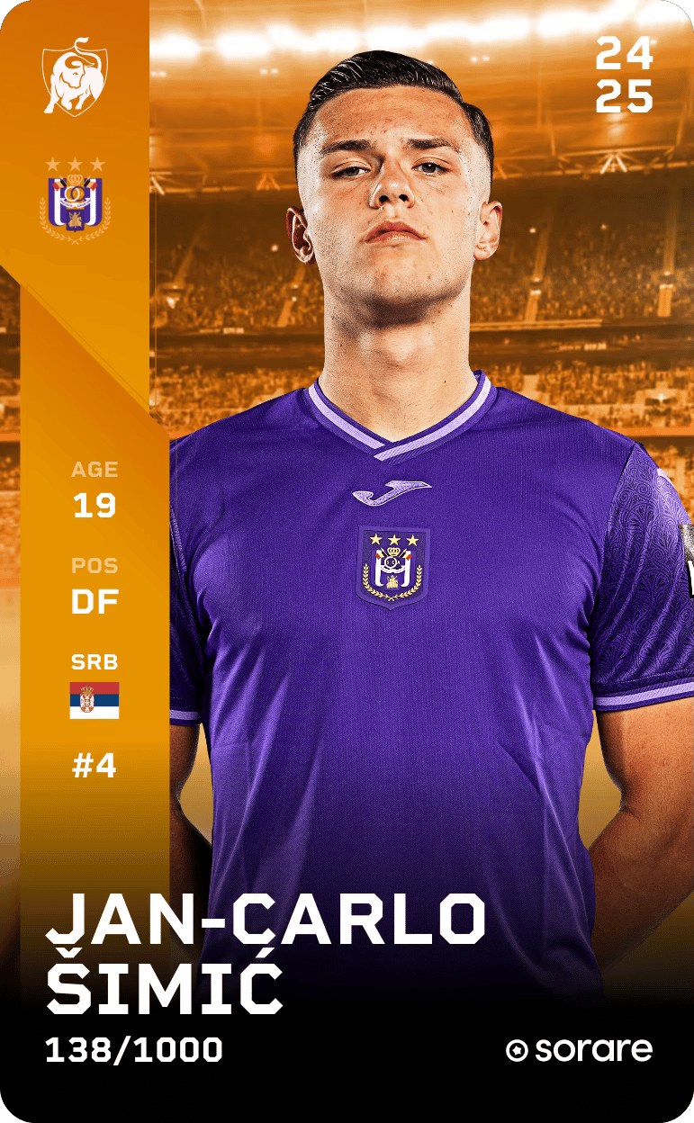 Jan-Carlo Šimić 2024-25 • Limited 138/1000