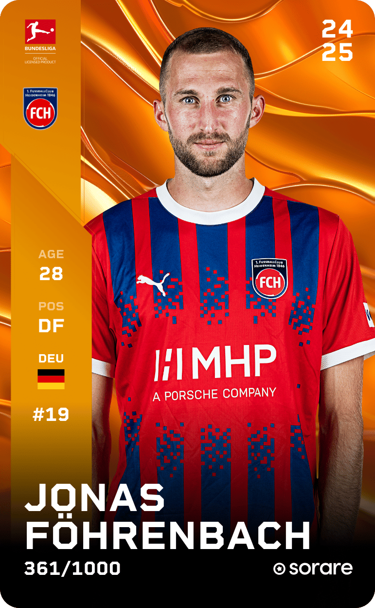 Jonas Föhrenbach 2024-25 • Limited 361/1000