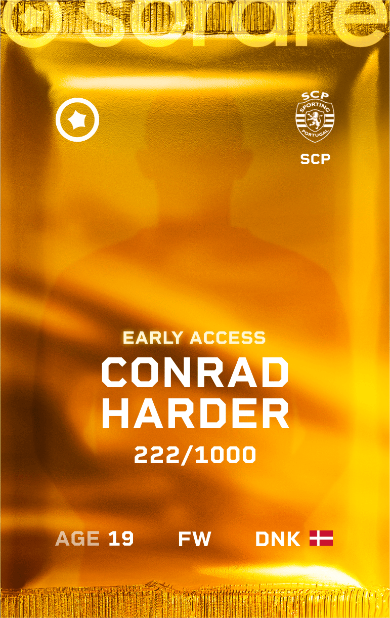 Conrad Harder 2024-25 • Limited 222/1000