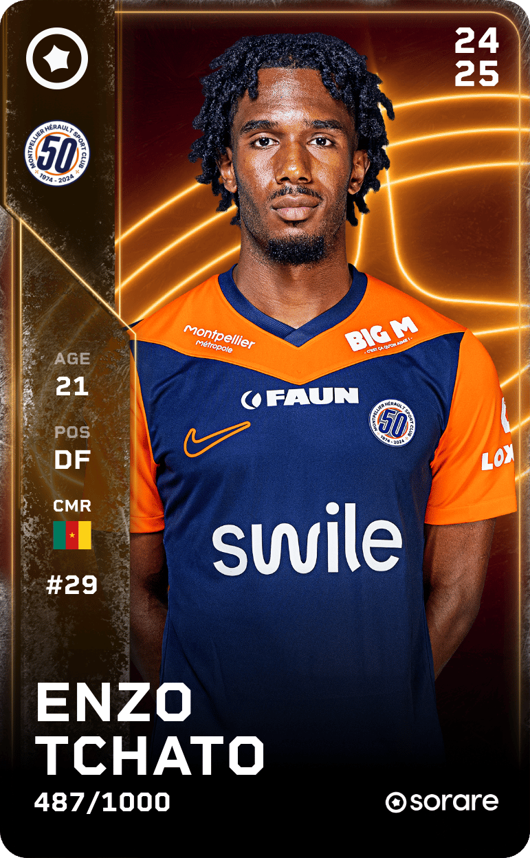 Enzo Tchato 2024-25 • Limited 487/1000
